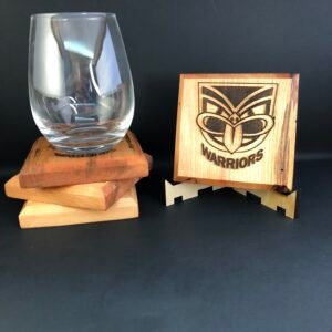 set of 4 coasters (warriors)