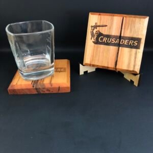 set of 4 coasters (crusaders old)