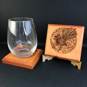 set of 4 coasters (fantail)